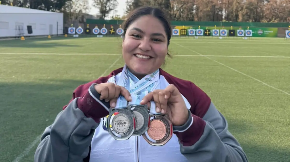 multimedallista arquera 